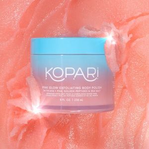 Kopari Pink Glow Exfloiating Body Polish Scrub NEW